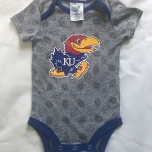 KU Jayhawks Onesie 3-6 Months